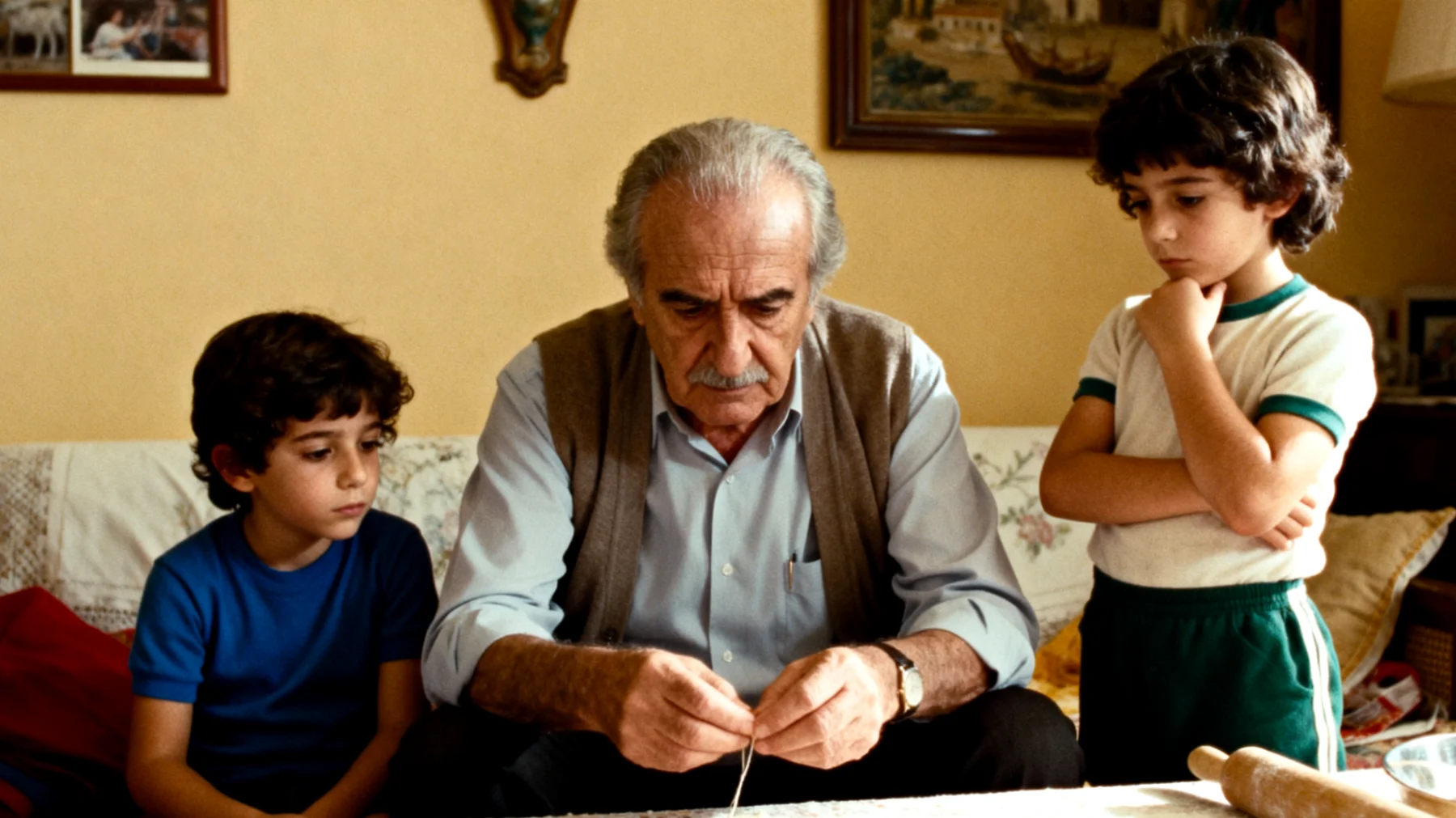 Il nonno si preoccupa perché i suoi nipoti bambini mostrano scarsa fiducia in se stessi, si sminuiscono continuamente e hanno paura di sbagliare nelle piccole attività quotidiane e nel gioco"